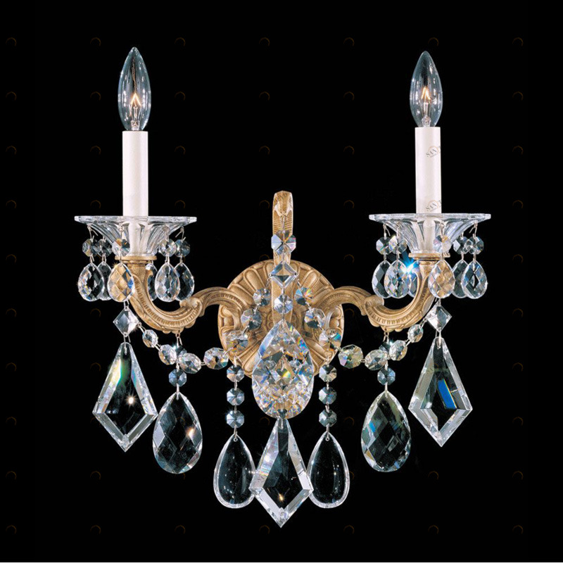 Бра 5001-48 A от Schonbek SCHONBEK СВЕЧА 245350 Прозрачный;серебро 