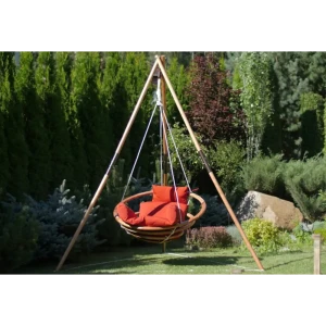 91611671 Качели садовые Besta fiesta Maya 1-но местные до 150 кг красный STLM-0952600