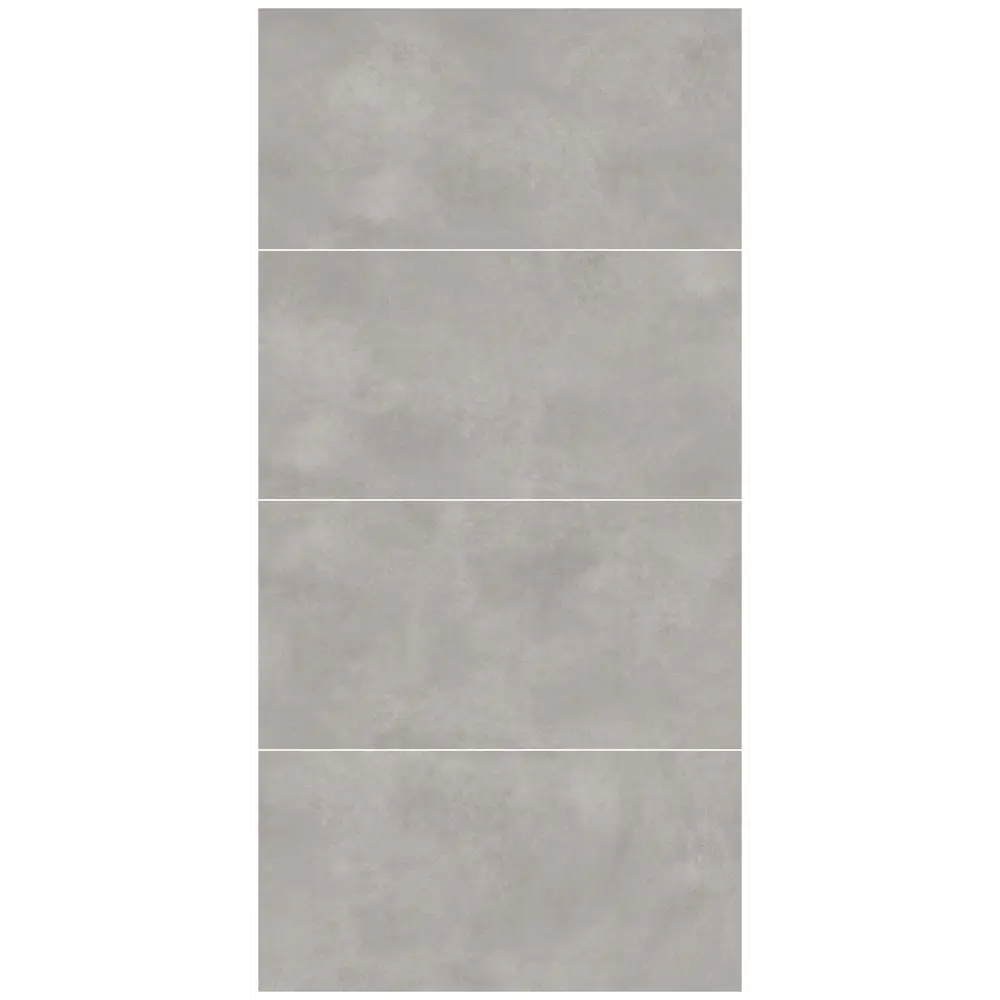 Глазурованный керамогранит Ceradim Concrete Courage Grey 60x120 см 1.44 м² матовый цвет серый 89457826 STLM-2065527 - Вид №2