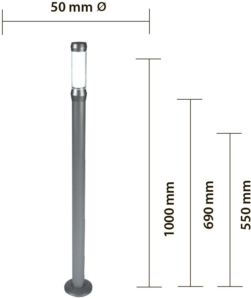 Kriladesign Светодиодный столб в PMMA Online 5013-5014-5015 - Вид №3
