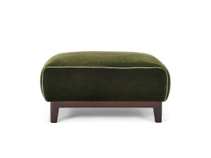 Квадратный бархатный пуф