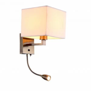 Бра Arte Lamp Hall A9249AP-2AB ARTE LAMP КУБ 109517 Белый;золото
