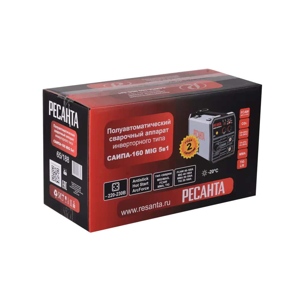Ресанта САИПА-160 MIG: универсальный сварочный полуавтомат 5 в 1 89437091 STLM-1576407 - Вид №10