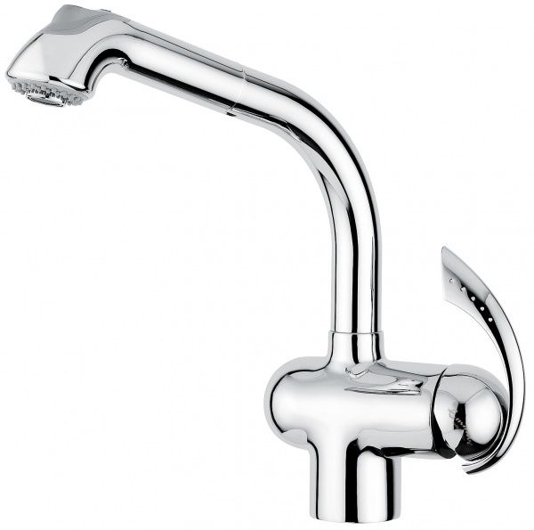 73066CR Смеситель Dakota с вытяжным изливом для кухни, цвет хром Santreyd 