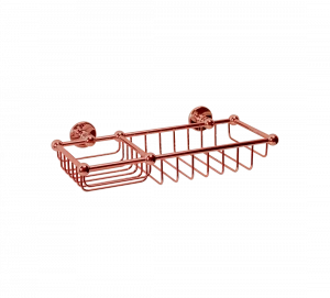 Gentry Home Керамический держатель стакана Queen Медь GH101241