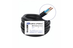 16231510 Кабель ВВГ-Пнг LS 2х2,5 ГОСТ DIY - 5 м 54625 Кабель-Арсенал
