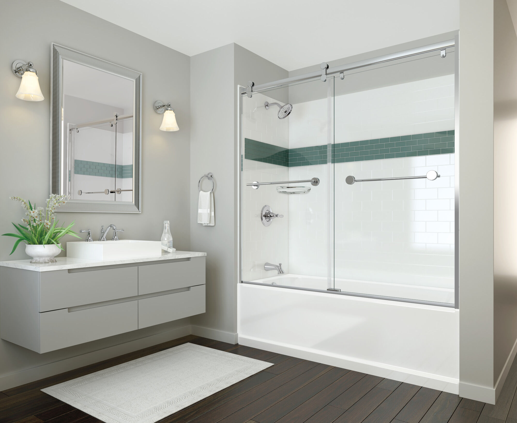 Ванна 60 x 32 дюйма - левый слив Delta Faucet 40034L - Вид №10