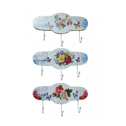 226615 Панно с крючками 34 х 4 х 20 см Мультицвет Santreyd 