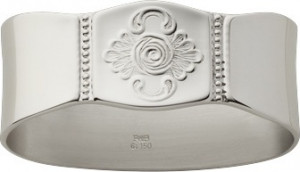 85807 Robbe&Berking Кольцо для салфетки Robbe&Berking "Розенмустер" 5,4см (серебро 925) Серебро 925