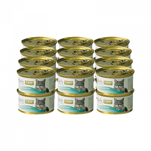 ПР0016448*24 Корм для котят Care Цыпленок конс. 80г (упаковка - 24 шт) Brit
