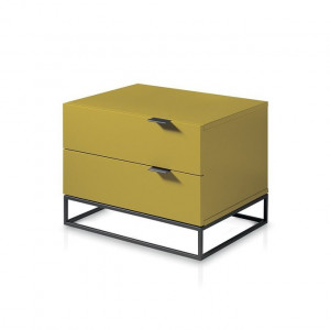 063426 Прикроватная тумбочка желтая Angel Cerda Estetico