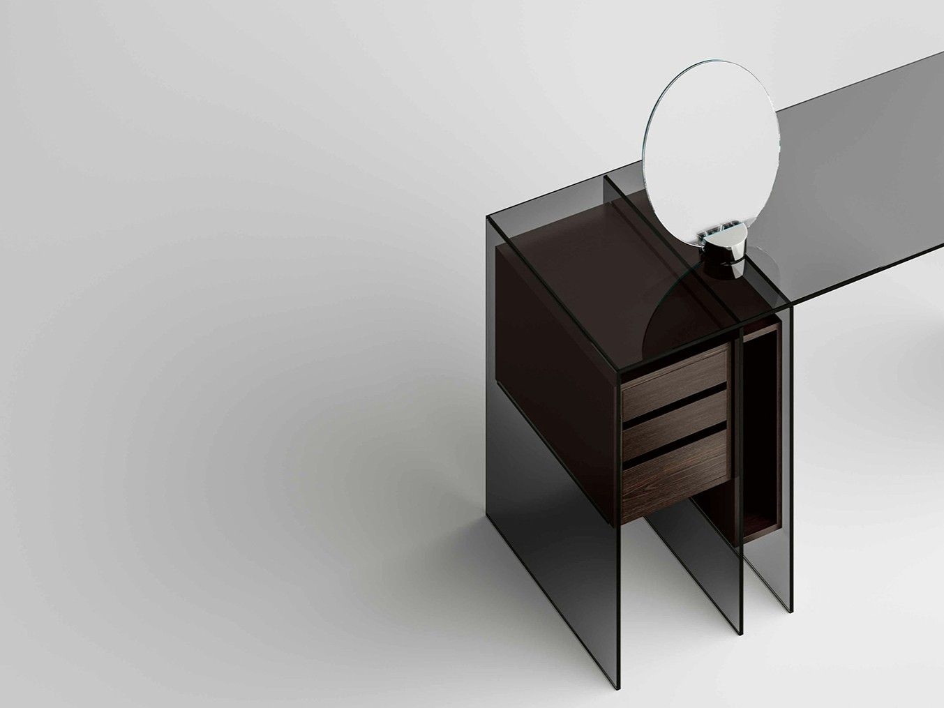 Стекло круглое настольное зеркало Tonelli Design Marcell ARCH-00095460 - Вид №1