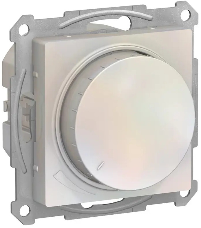 91586325 Диммер встраиваемый Systeme electric AtlasDesign 247591 400 Вт цвет жемчуг STLM-1102160