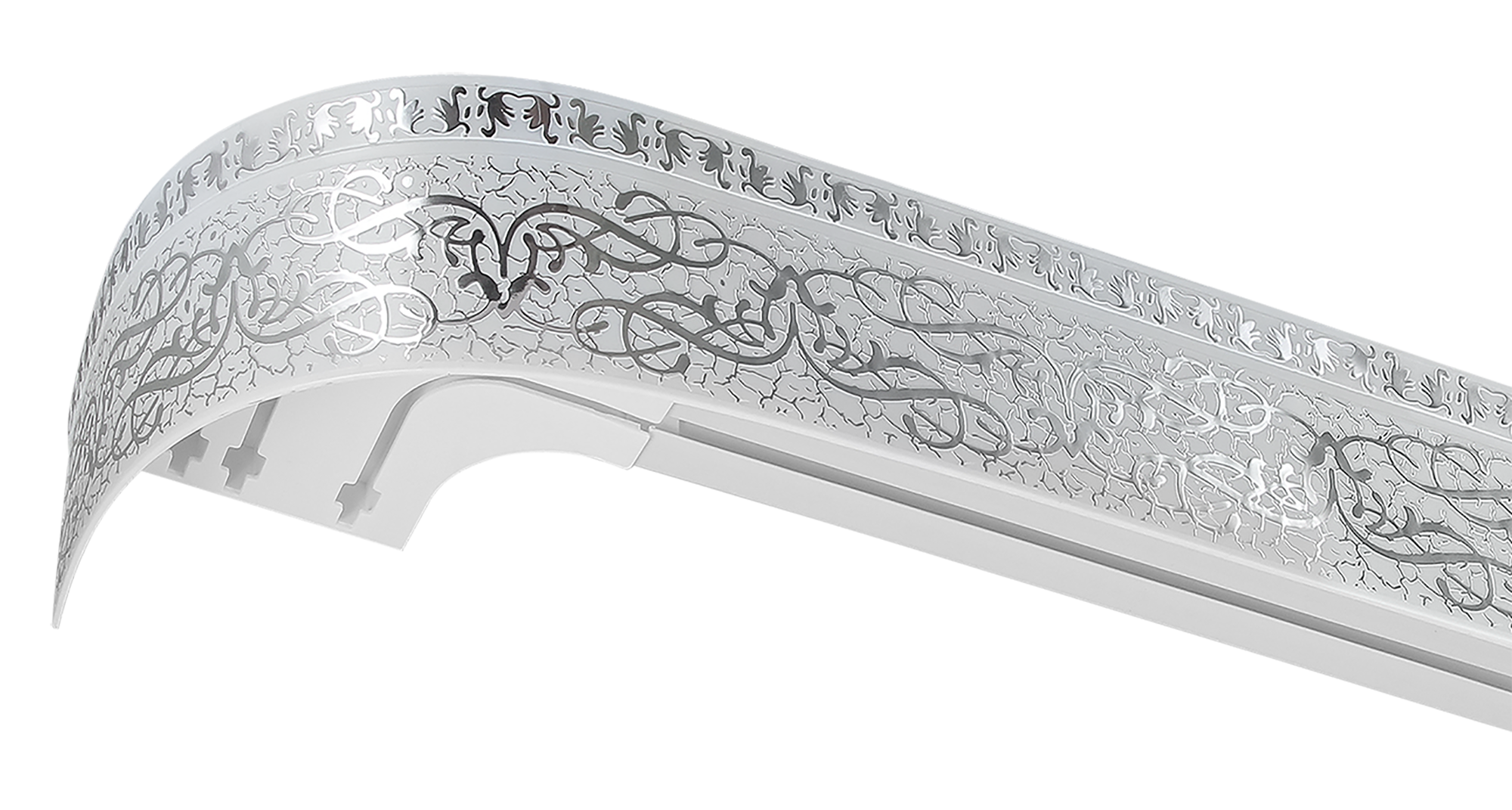 Трехрядный карниз Legrand Прима 240 см для многослойных штор 82594944 STLM-0030929