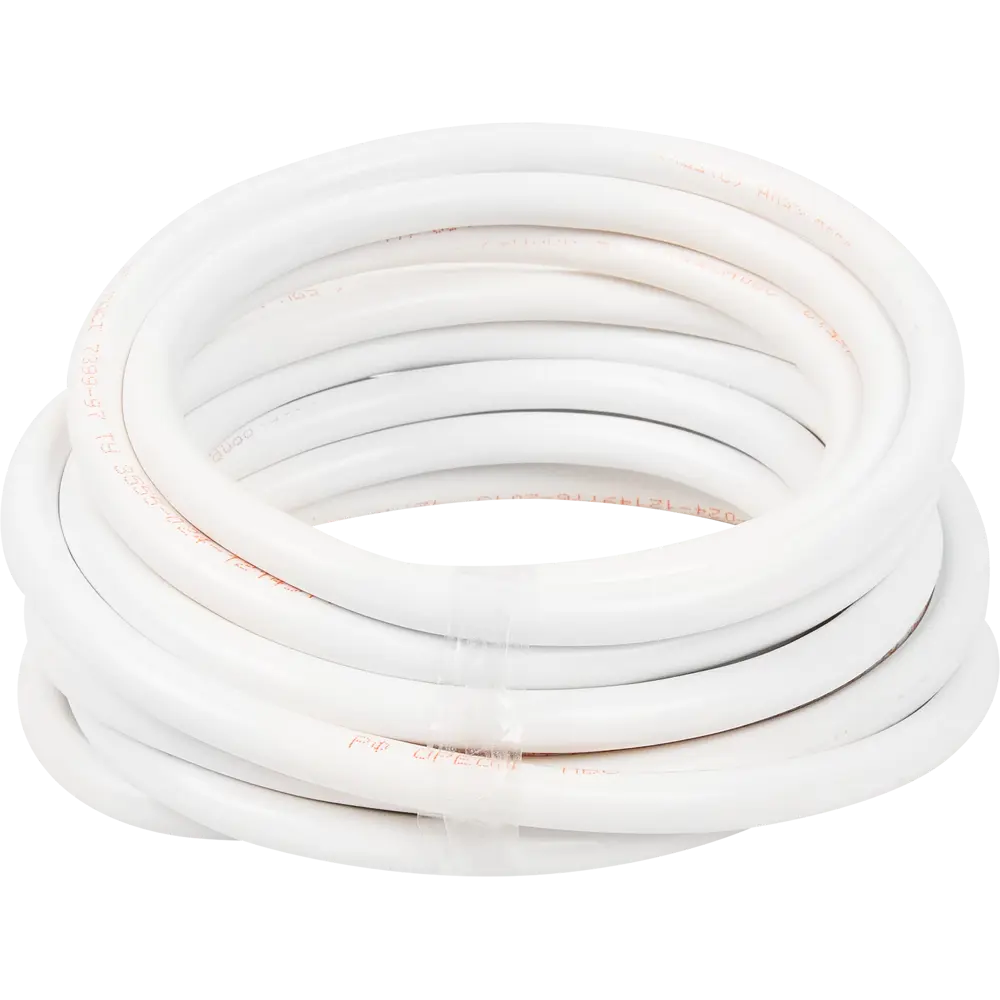 Провод ОРЕОЛ ПВС 3х2.5 белый для подключения электрооборудования 82725579 STLM-1119075 - Вид №1