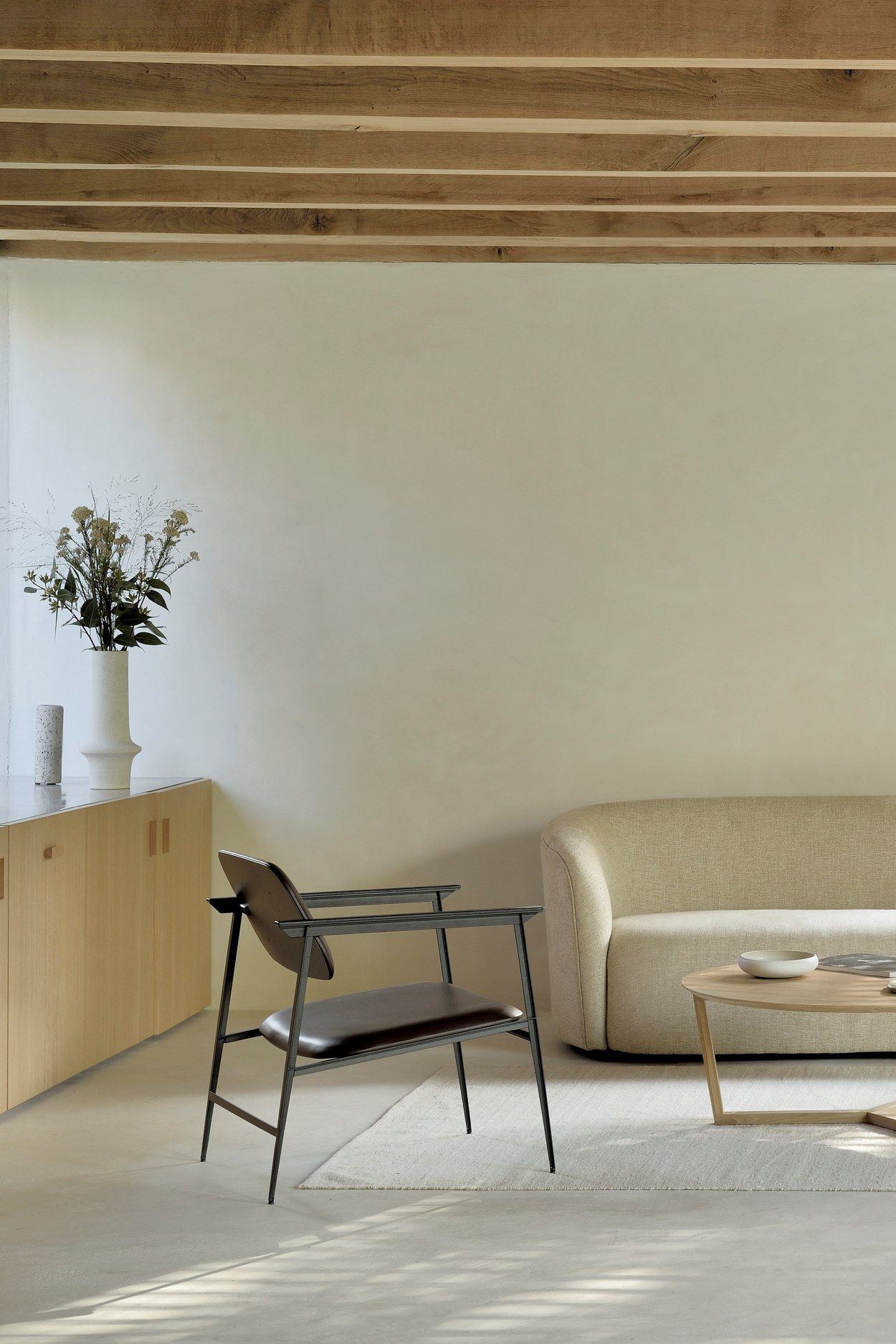 3-местный тканевый диван Ethnicraft Ellipse ARCH-00104198 - Вид №16