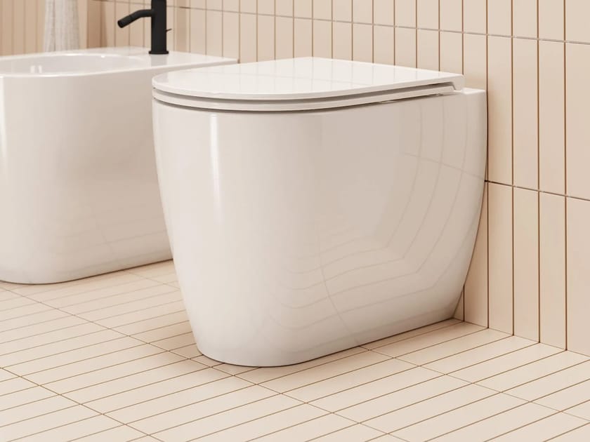 Напольный керамический туалет Scarabeo Ceramiche ARCH-00103624