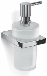 GEDY Дозатор мыла со стеклянной стенкой Lanzarote A381