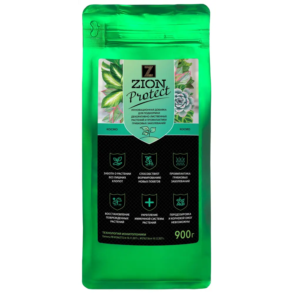Удобрение Zion Protect для комнатных растений 0.9 кг STLM-2129539