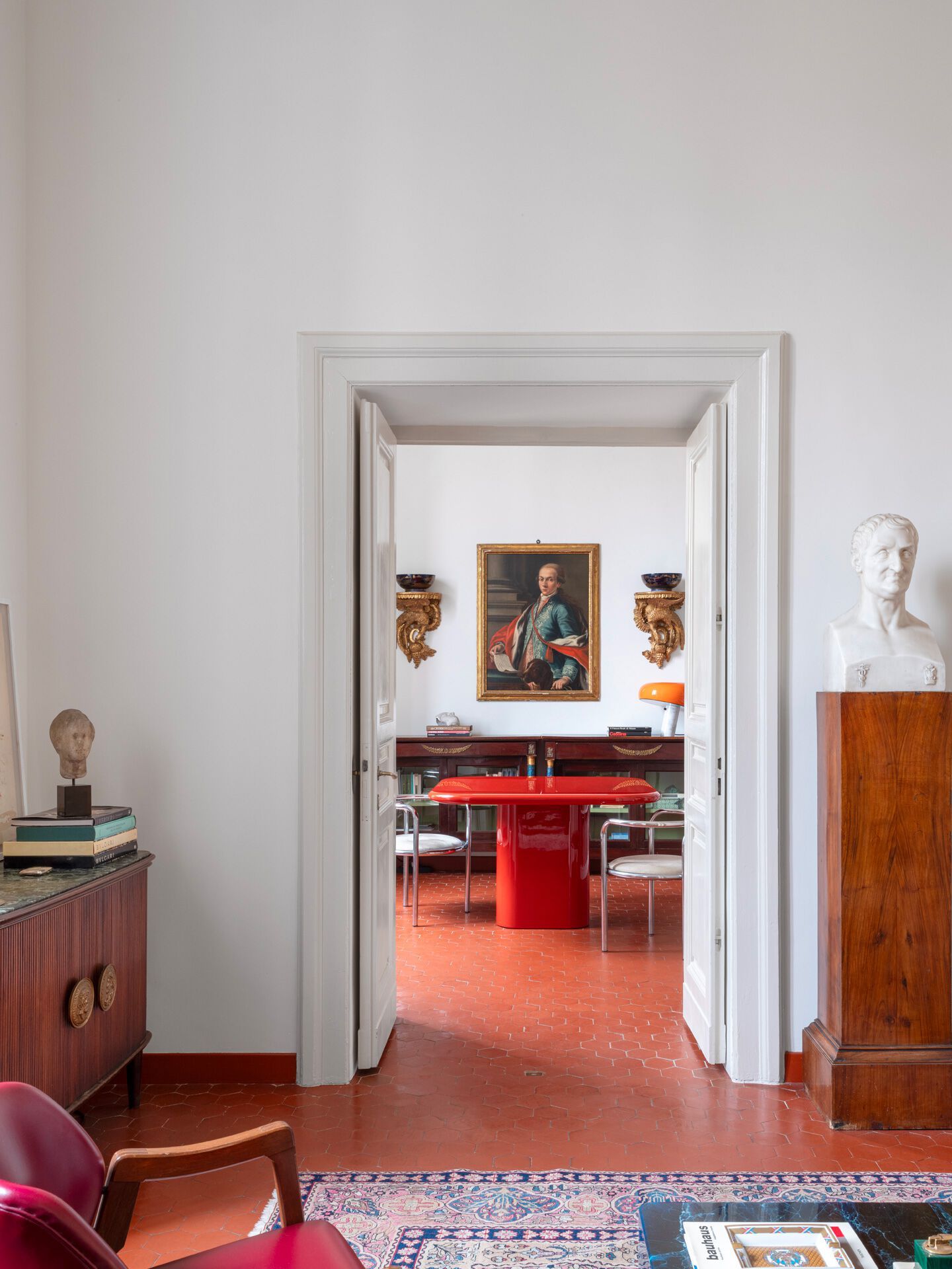 Квадратный обеденный стол из МДФ Punto Zero Franca e Allegra ARCH-00141251 - Вид №3