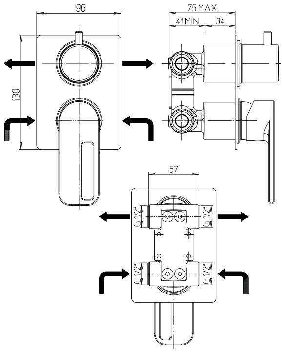 Jacuzzi Twilight open 0TI00400JA01  - Вид №2