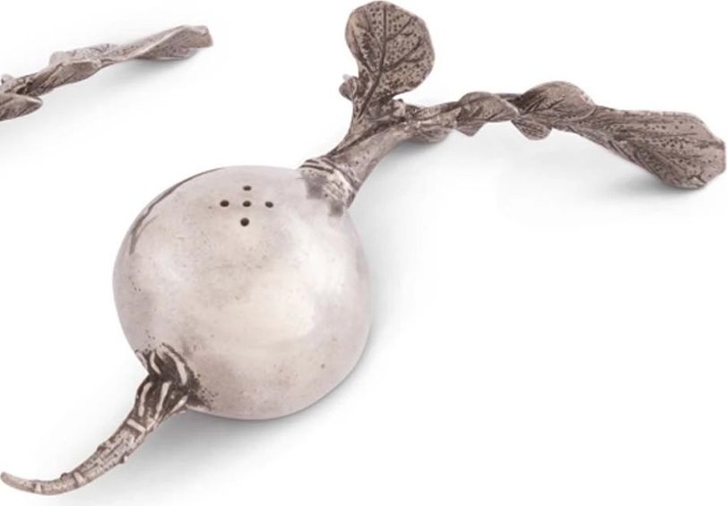 10648834 Vagabond House Набор для соли и перца Vagabond House Редис 5х16см, олово Олово 