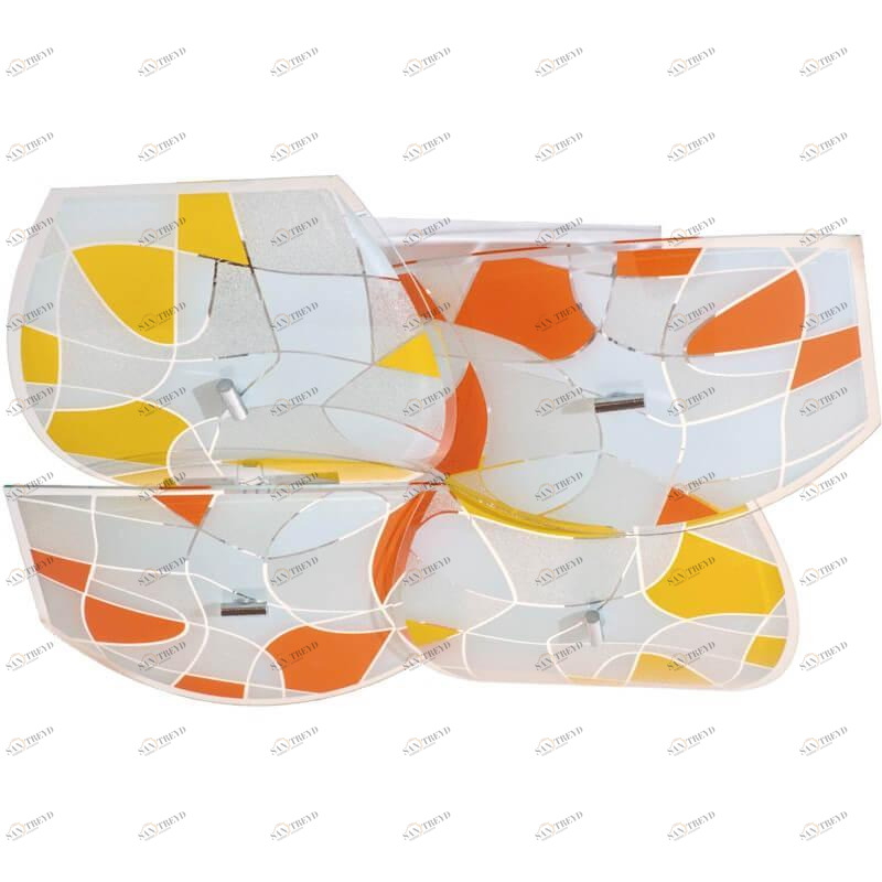 Потолочный детский светильник "Радуга" DE MARKT  326546 Белый;желтый;оранжевый 