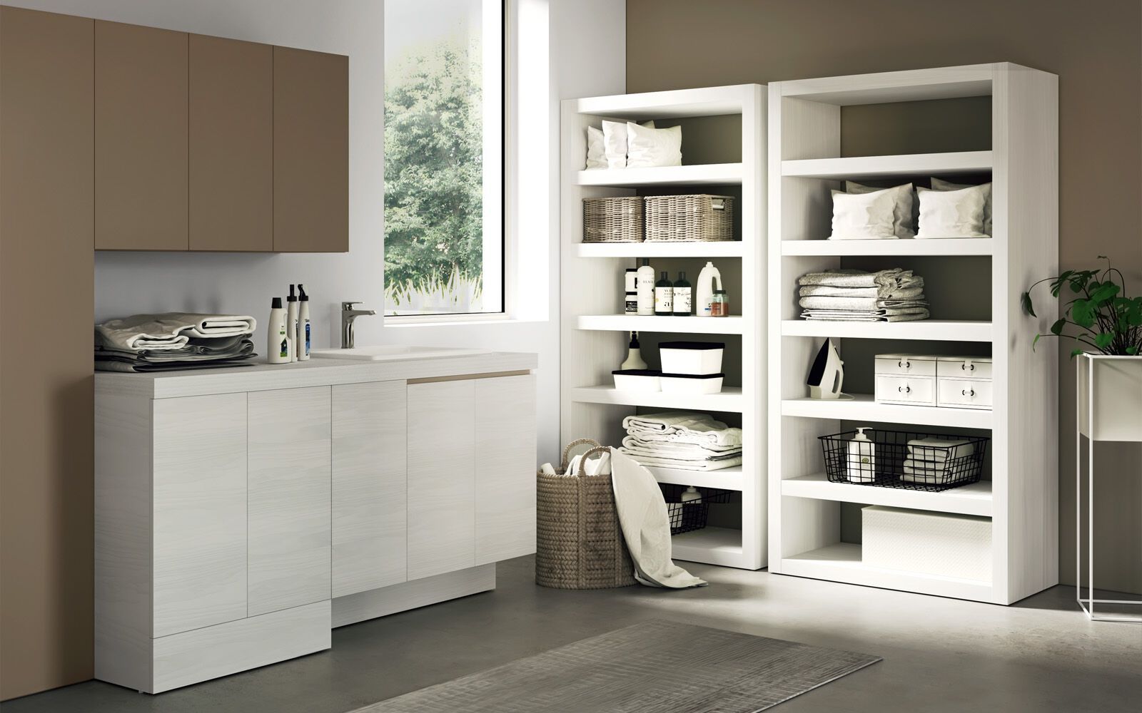 Шкаф для стиральной машины Gruppo Geromin магазин ARCH-00057661 - Вид №1