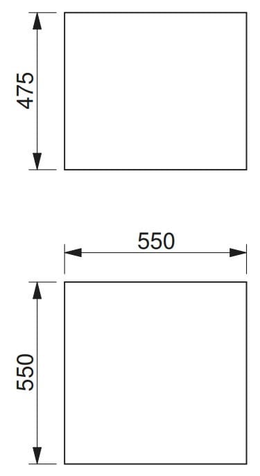 Квадратный пуф из пены QM Quinze & Milan ARCH-00092392 - Вид №5