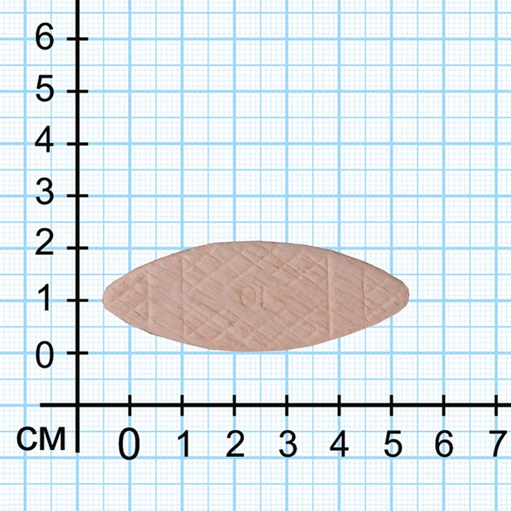 Шкант мебельный 53x19x4 мм дерево цвет бежевый 20 шт Santreyd STLM-2122252 - Вид №1