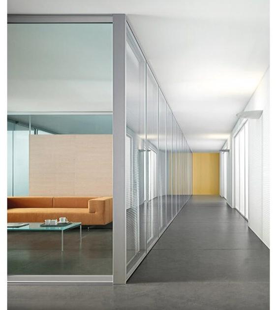 ESTEL GROUP Стеклянная звуконепроницаемая сдвижная стена для офиса sun-id-1514408 - Вид №11