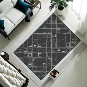 91608172 Ковер Ambiance 81223 Anthracite-Silver прямой 120x170 см полиэстер STLM-1067235
