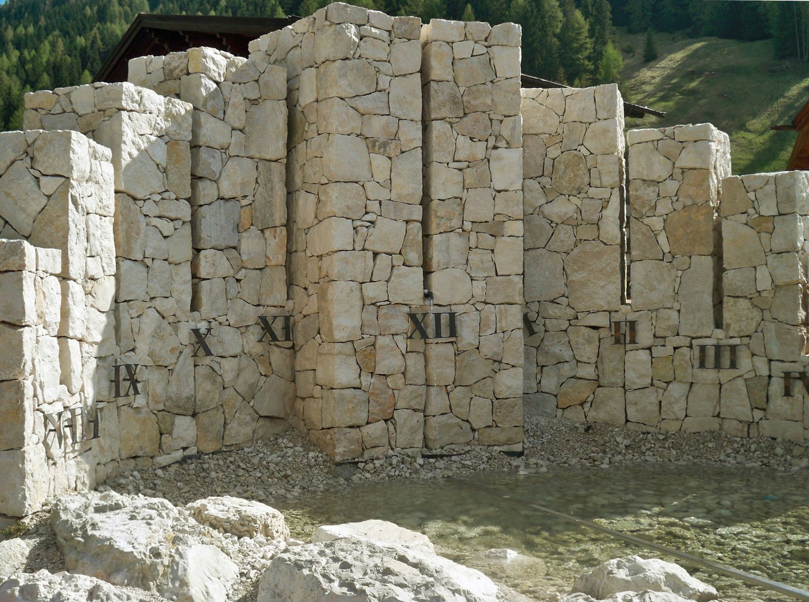 Натуральный каменный элемент для фасада B&B Rivestimenti Naturali камень ARCH-00116203 - Вид №17