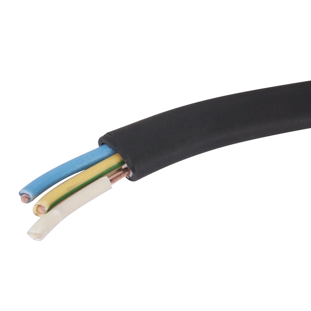 Кабель Electraline ВВГп-НГ(А) 3х2.5, 100 м, ГОСТ STLM-2129041