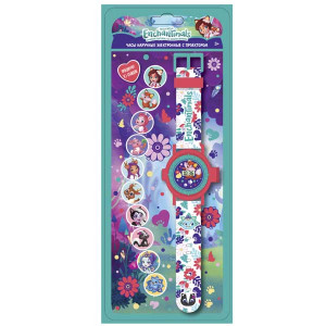ENCH33 Часы с проектором Enchantimals Fresh Trend