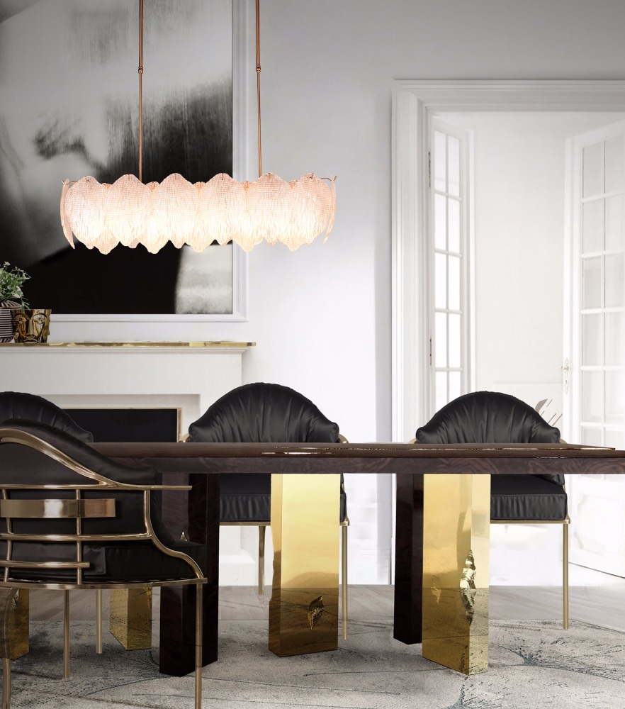 Люстра стеклянная на 8 ламп 110х100 см белая Novida BRCH9082 DELIGHT COLLECTION ДИЗАЙНЕРСКИЕ 00-3883133 Белый;золото  - Вид №2