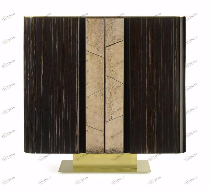 MARIONI Буфет из лакированной древесины с распашными дверцами Vincent 02728a