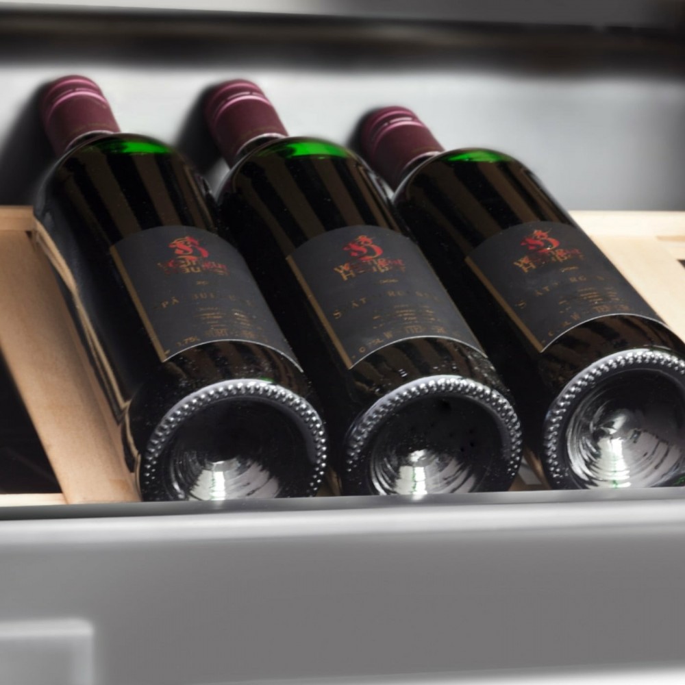 5351860 Встраиваемый винный шкаф CASO WineDeluxe E 29 черный STDN-0051002 - Вид №8