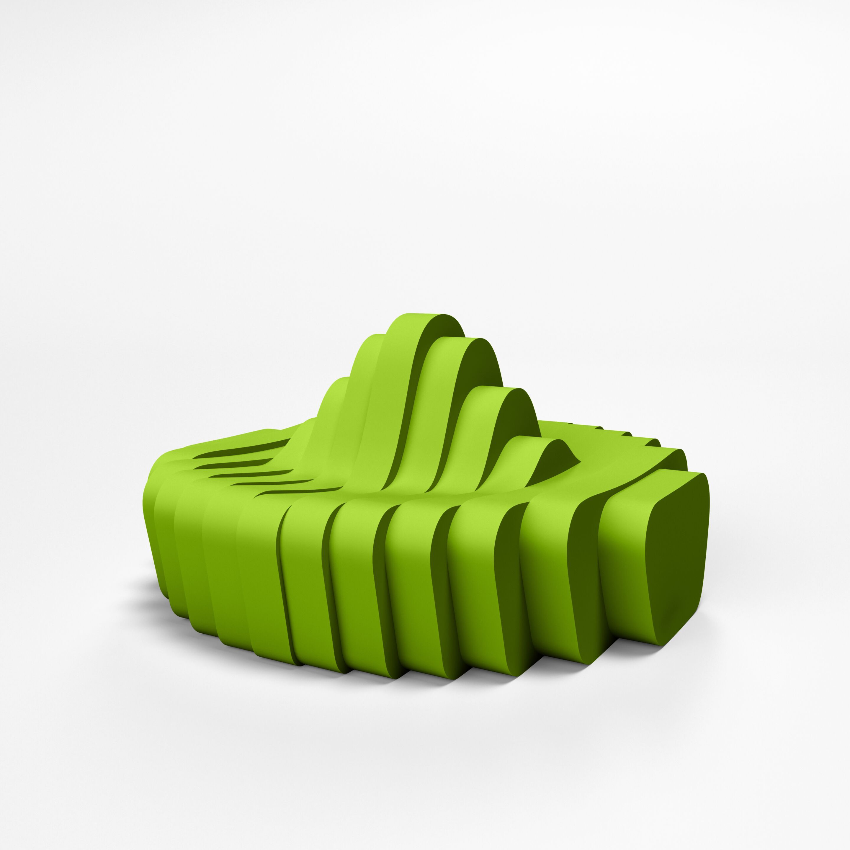 Двусторонний диван с покрытием из пенопласта SIXINCH Cliffy ARCH-00021122 - Вид №7