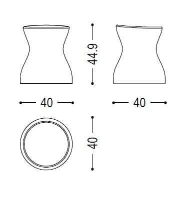Низкий кедровый стул Riva 1920 ROSA DEL DESERTO ARCH-00053024 - Вид №2