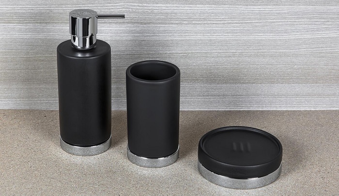 B5240-CNO Мыльница настольная (чёрная керамика) COLOMBO NORDIC Colombo Design - Вид №1