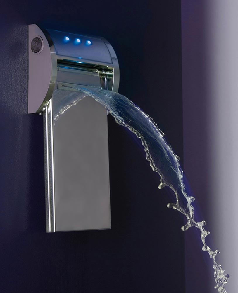 I01555 Потолочный & настенный душ Aquavolo MUSIC - CROMOTHERAPY BOSSINI  - Вид №12