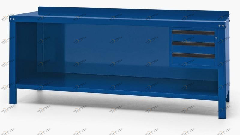 Fantin Верстак металлический со спинкой Set sun-id-1422942