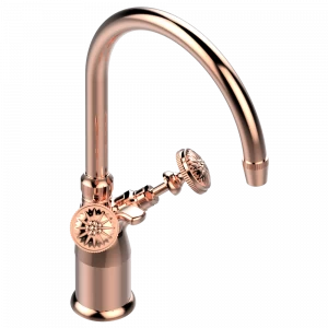 G31-2161 Смеситель для раковины на одно отверстие "Довилль" с донным клапаном Thg-paris Cygne