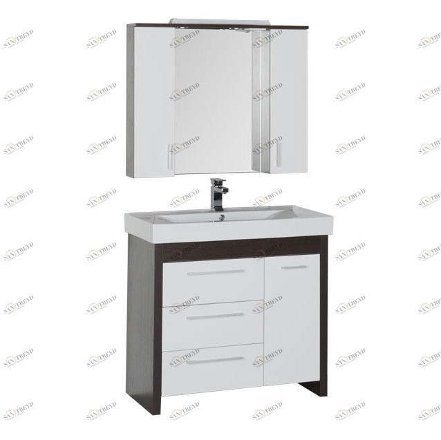 Комплект мебели Aquanet Тиана 100 венге 00172818