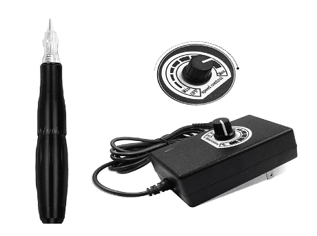 38603 Модульная машинка для татуажа Biomaser c блоком питания Pro (BMX001) Biomaser (Биомейзер) 