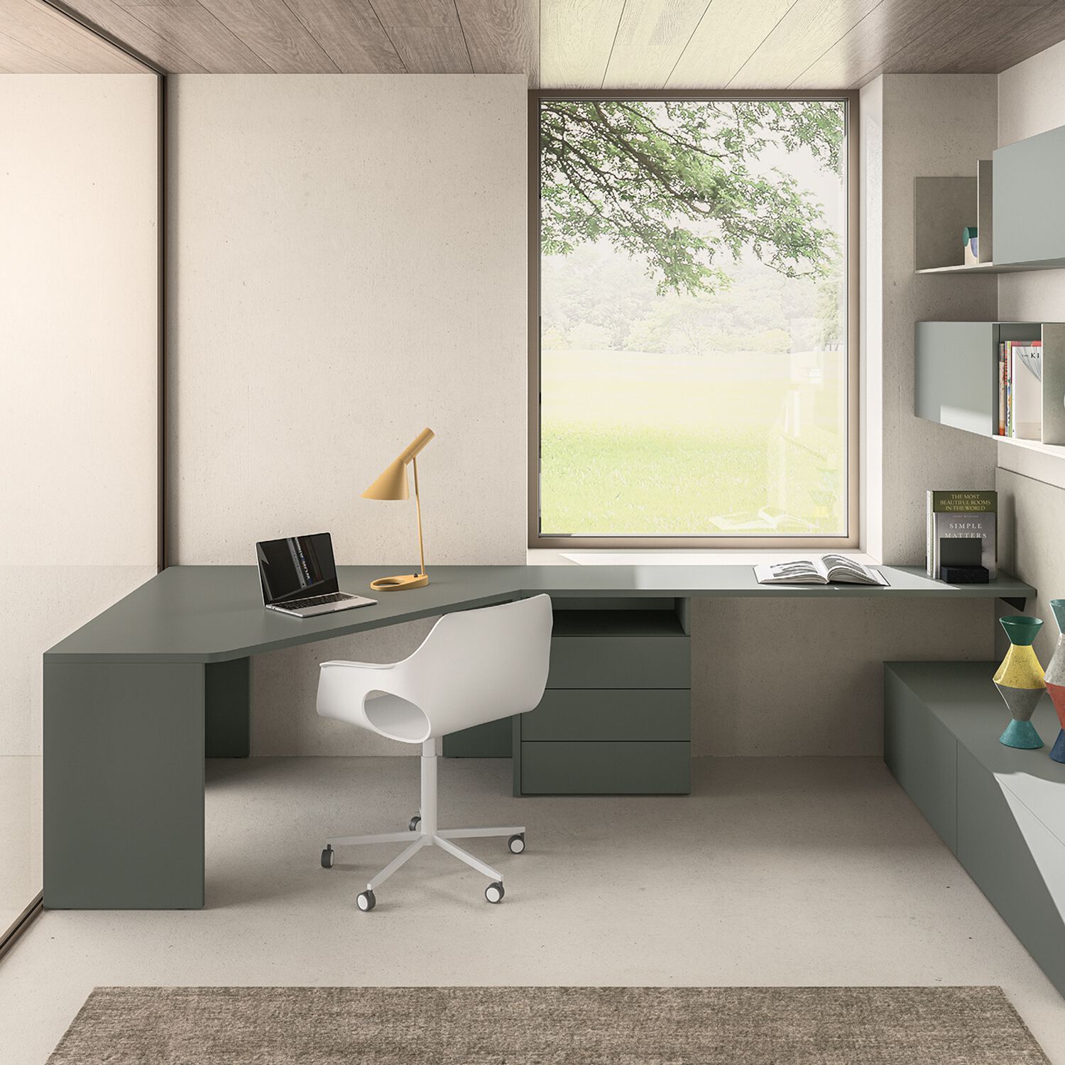 Секционная спальня для мальчиков Zalf Alterna ARCH-00094426 - Вид №3