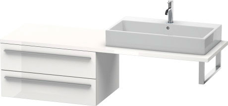 XL543900909 X-Large Шкафчик для консоли Светло-голубой матовый декор Duravit - Вид №2