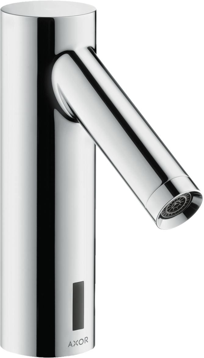 10145000 Электронный смеситель для раковины с предварительной настройкой температуры и подключением к сети 230 В AXOR STARCK