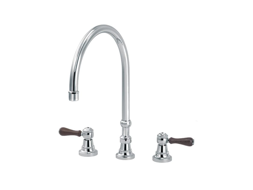 Смеситель для кухни с 3 отверстиями rvb 1935 WOOD ARCH-00112689